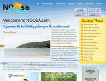 Tablet Screenshot of noosa.com